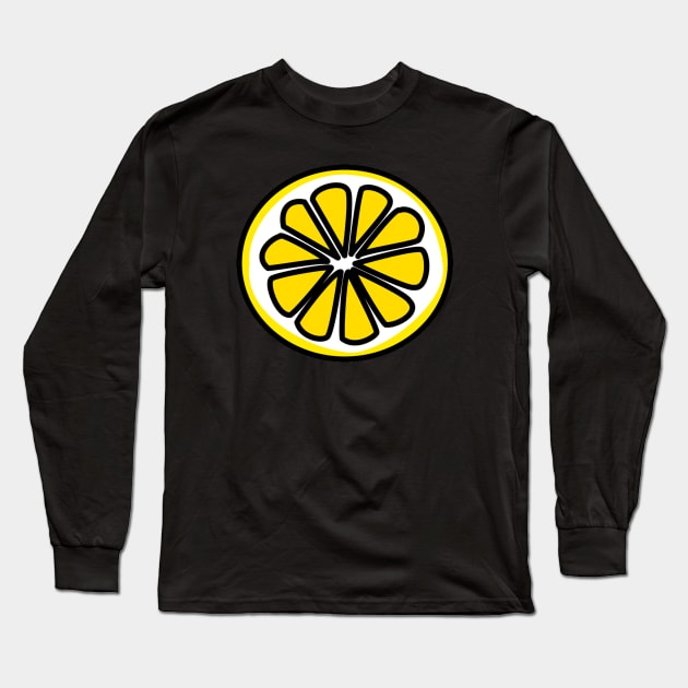 Black Lemon. Long Sleeve T-Shirt by NineBlack